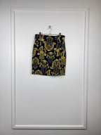 Versace Jupe – Schwarz/Gelb – Gr. 42 DE (46 IT)