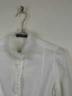 Dolce & Gabbana Spitzenhemd – Weiss