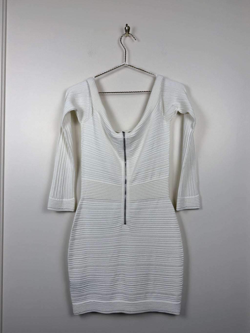 Balmain Kleid – Weiss – Gr. 38 DE (40 FR)