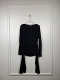 Nina Ricci Top – Schwarz – Gr. 36 DE (38 FR)