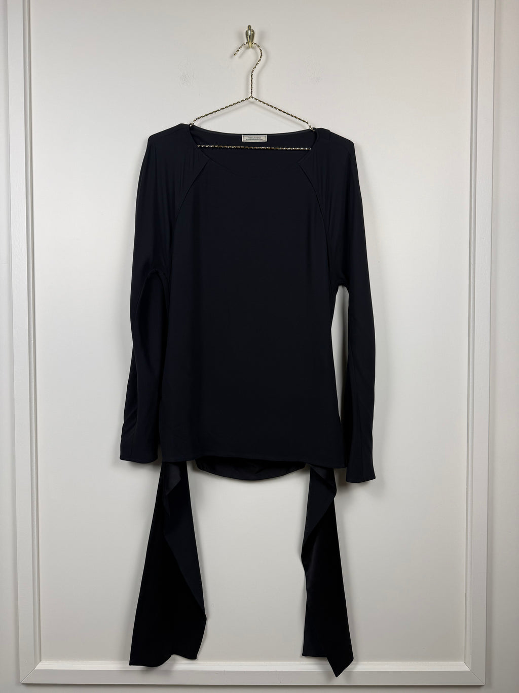 Nina Ricci Top – Schwarz – Gr. 36 DE (38 FR)