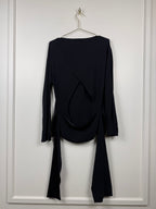 Nina Ricci Top – Schwarz – Gr. 36 DE (38 FR)