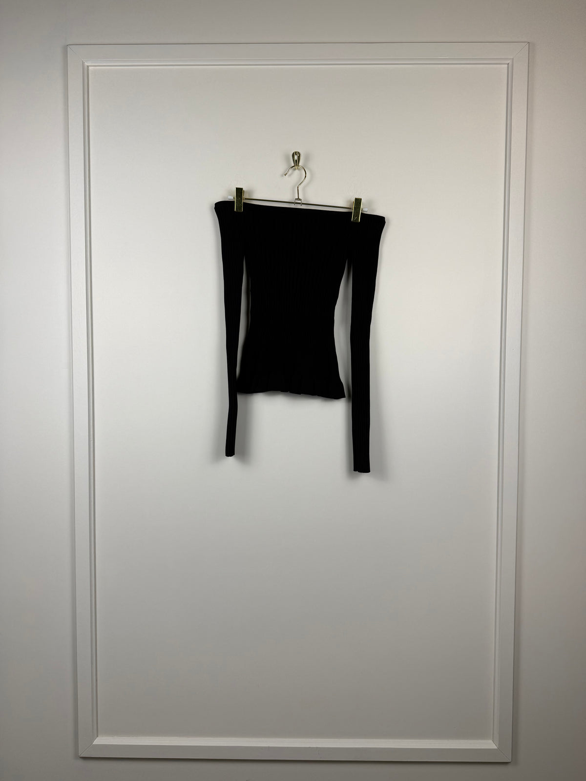 Altuzarra Langarm-Top – Schwarz – Gr. 34 DE