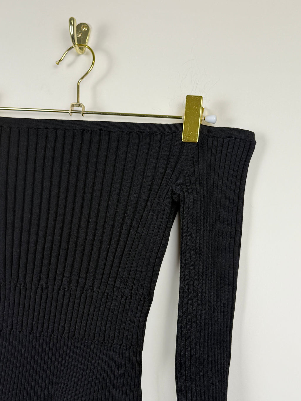 Altuzarra Langarm-Top – Schwarz – Gr. 34 DE