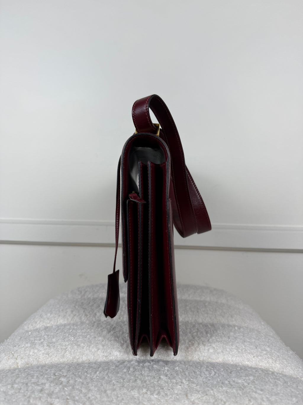 Hermès Vintage Dépêches Tasche – Bordeaux