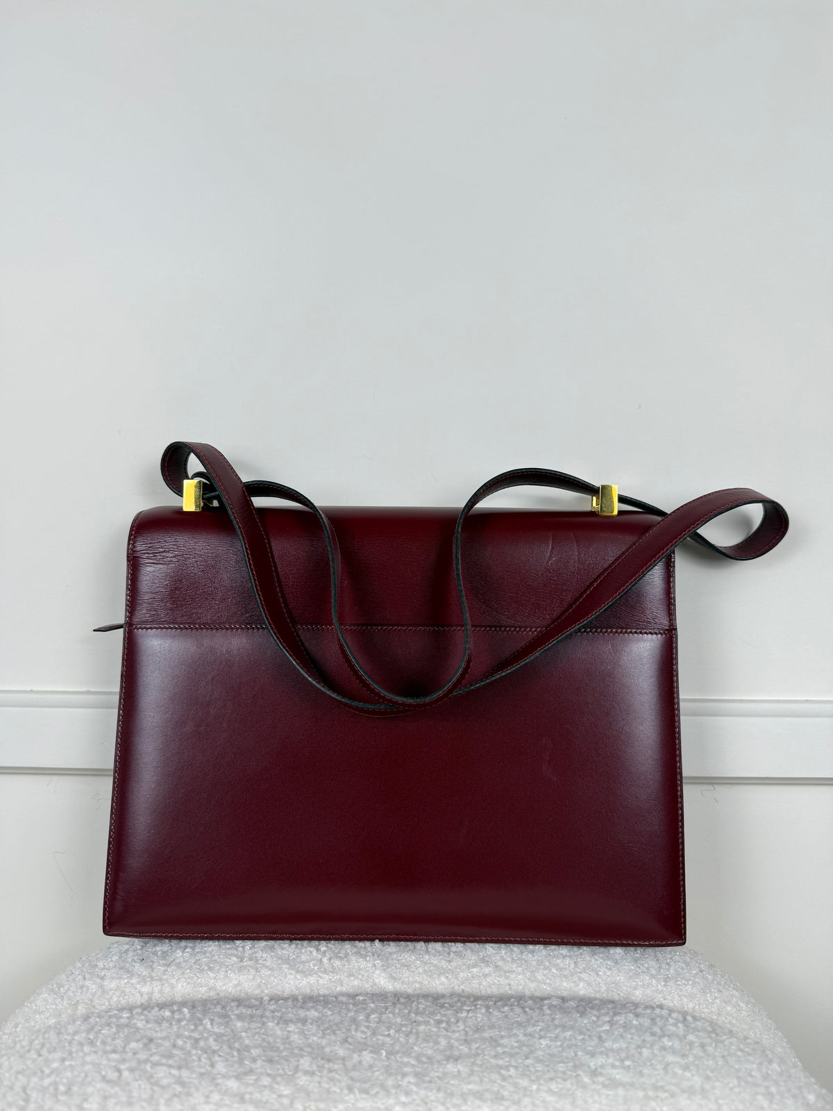 Hermès Vintage Dépêches Tasche – Bordeaux