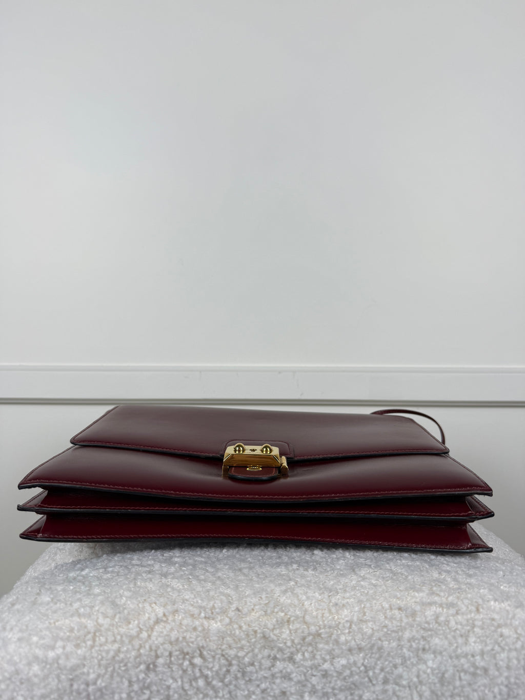 Hermès Vintage Dépêches Tasche – Bordeaux