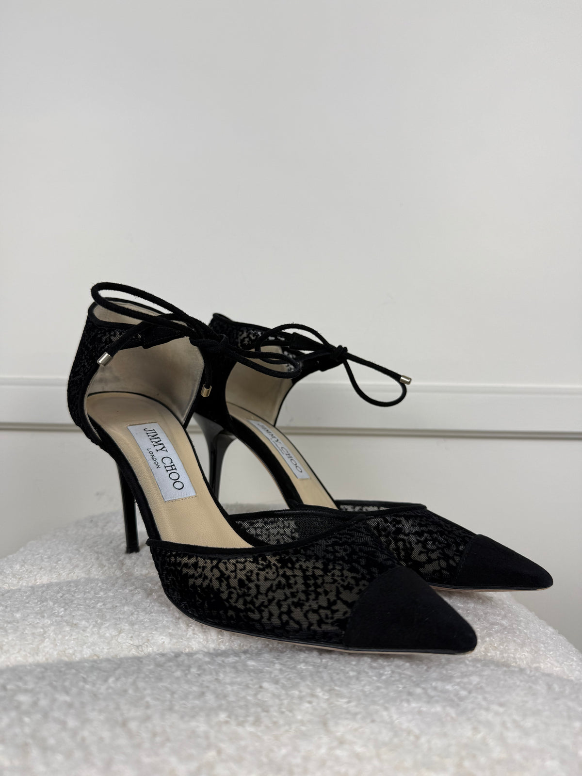 Jimmy Choo Heels – Schwarz – Gr. 38 EU