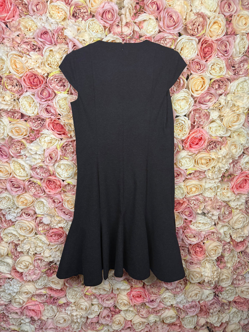 Akris Punto Classic Dress Dark Grey Sz. 38 DE