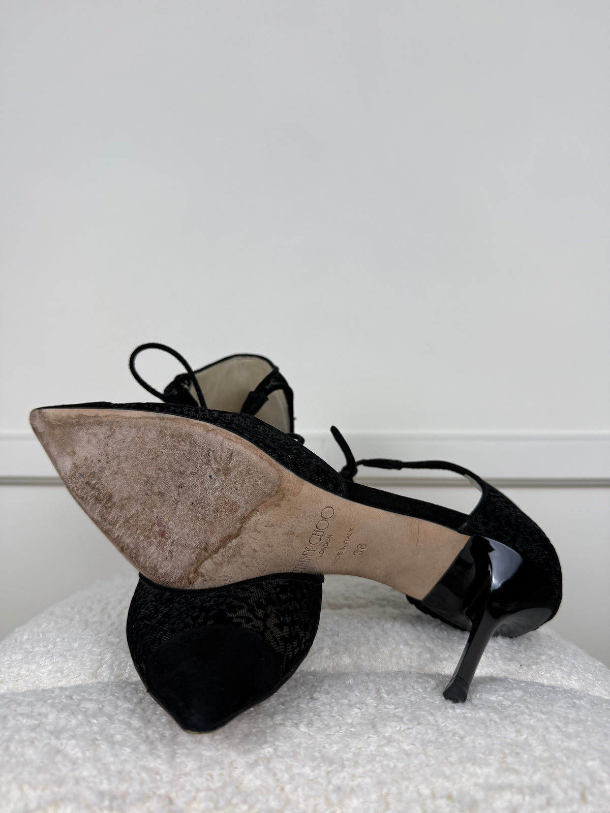 Jimmy Choo Heels – Schwarz – Gr. 38 EU