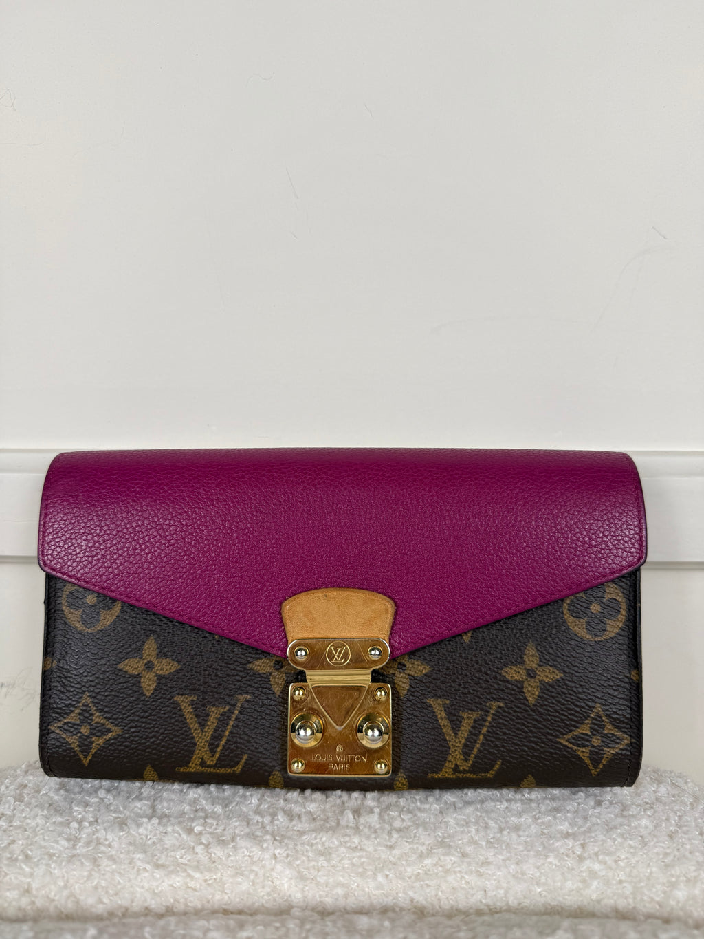 Louis Vuitton Pallas Wallet Portemonnaie – Pink/Multi