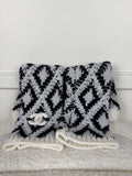 Chanel Handschuhe – Weiss/Blau