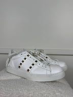 Valentino Sneakers – Weiss mit Nieten – Gr. 38.5 EU
