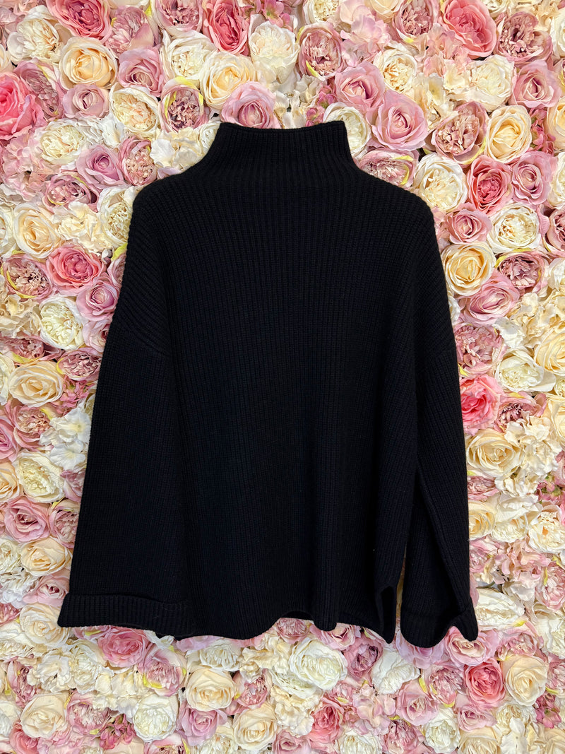 Philo-Sofie Oversized Cashmere Sweater Black