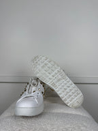 Valentino Sneakers – Weiss mit Nieten – Gr. 38.5 EU