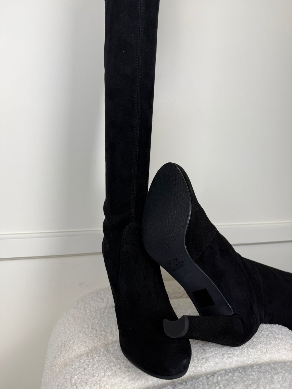 Stuart Weitzman Stiefel – Schwarz – Gr. 38 EU