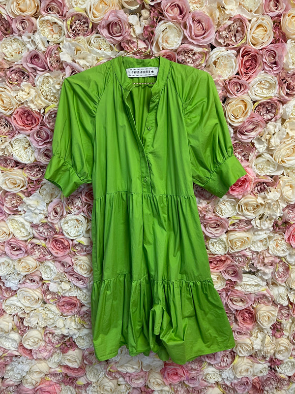 Shirtaporter Dress Green Sz. 38 DE