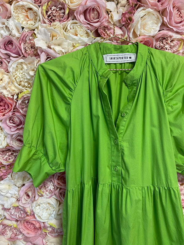 Shirtaporter Dress Green Sz. 38 DE