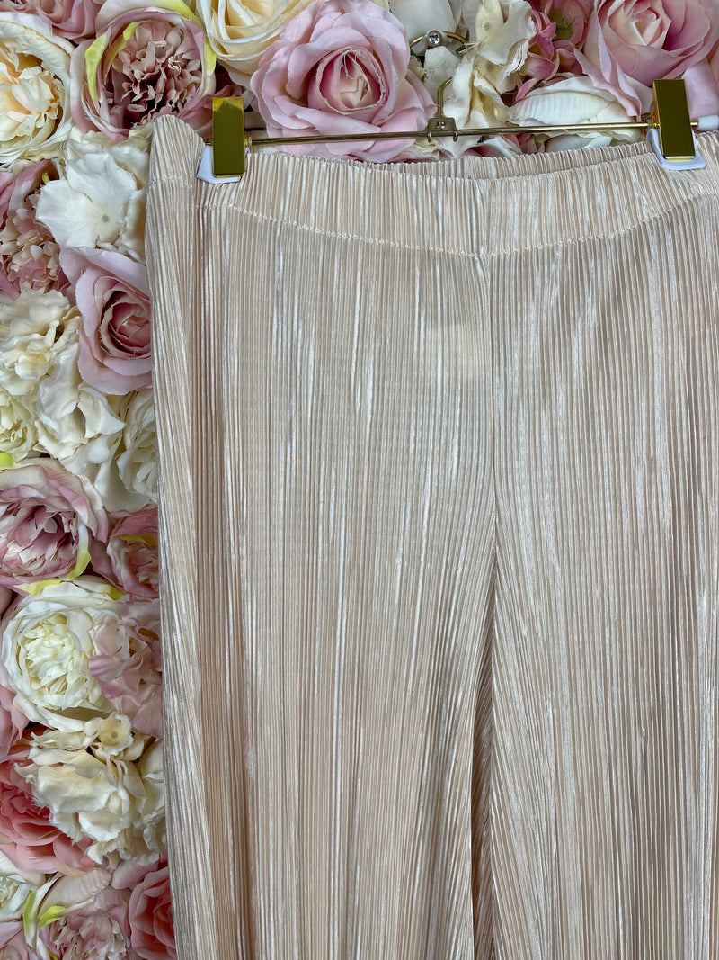 Sovaye Blouse & Pants Set Nude Sz. M