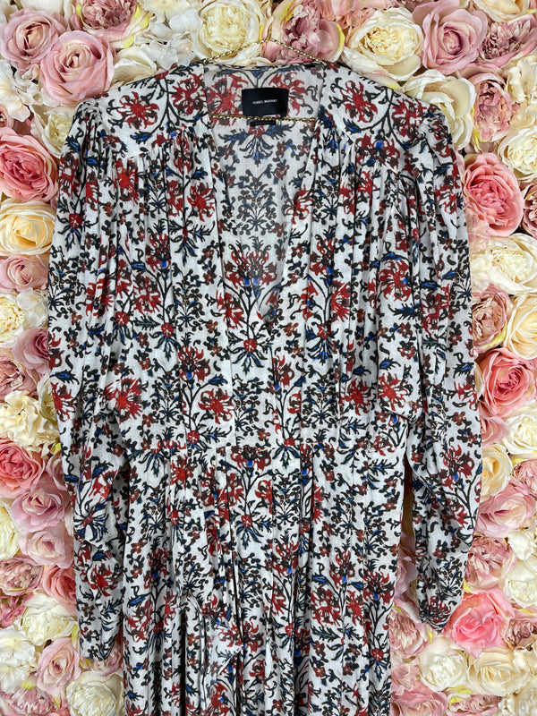 Isabel Marant Silk Dress Multi Sz. 36 DE