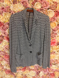 Missoni Knit Jacket Black White
