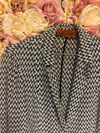 Missoni Knit Jacket Black White