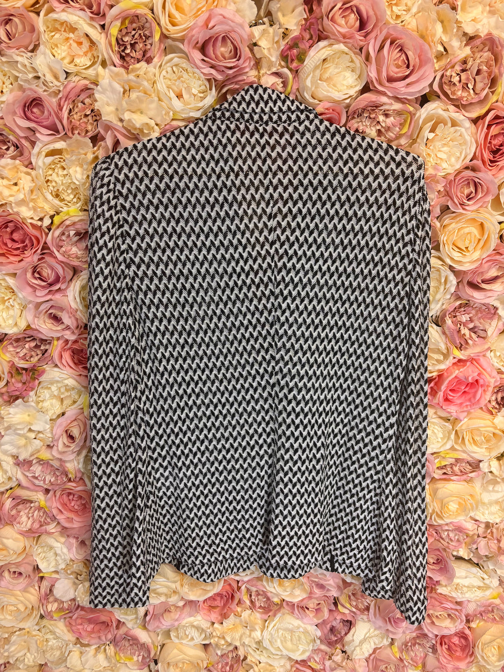 Missoni Knit Jacket Black White