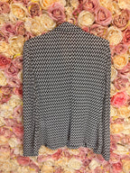 Missoni Knit Jacket Black White