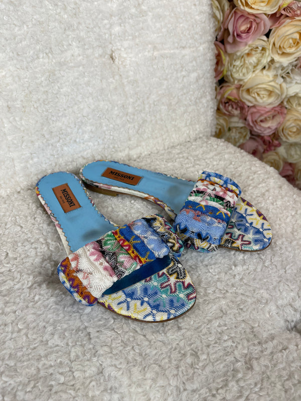 Missoni Sandals Multi Sz. 39 EU