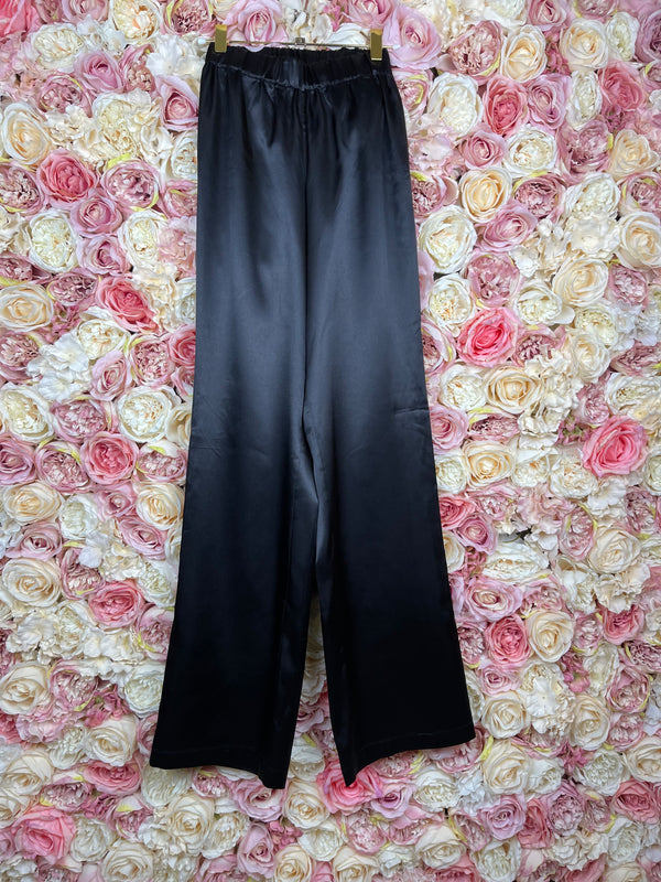 Sovaye Shiny Pants Black Sz. XS