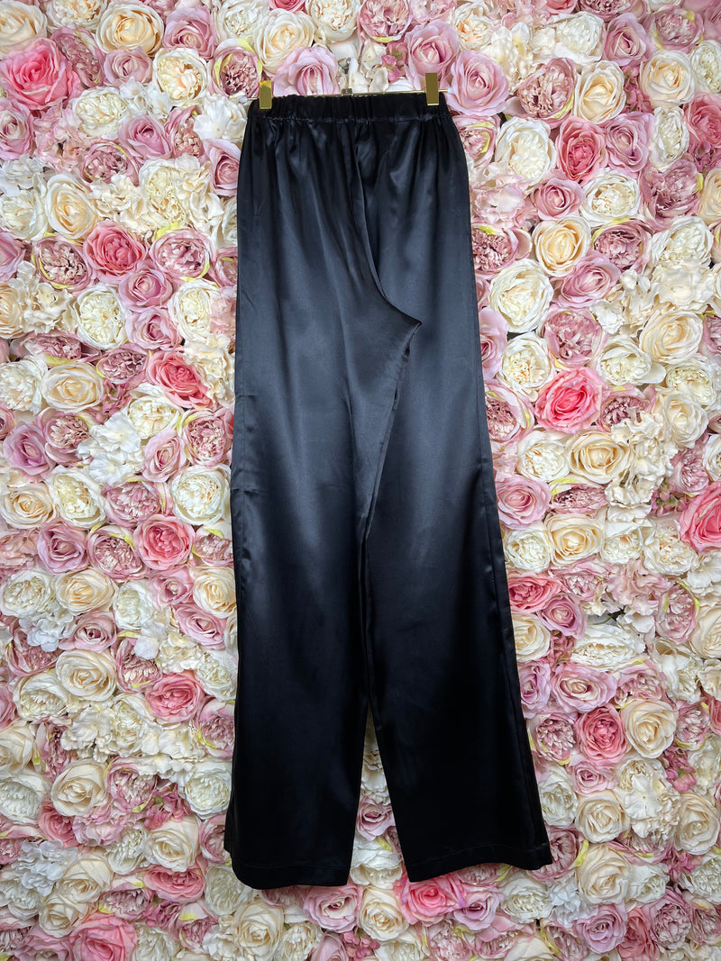 Sovaye Shiny Pants Black Sz. XS