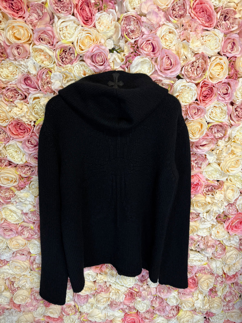 Chrome Hearts Cashmere Hoodie Black