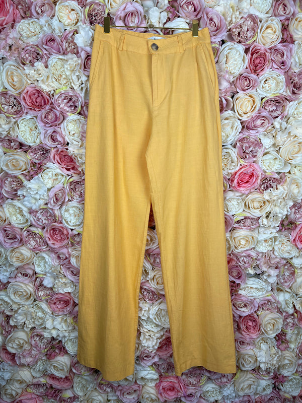 Pull & Bear Pants Yellow Sz. M