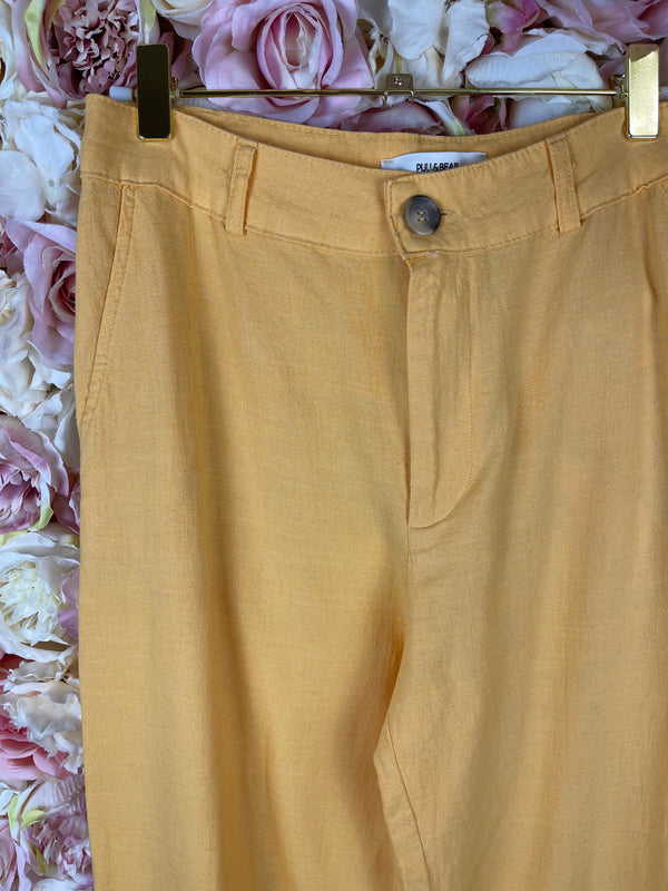 Pull & Bear Pants Yellow Sz. M