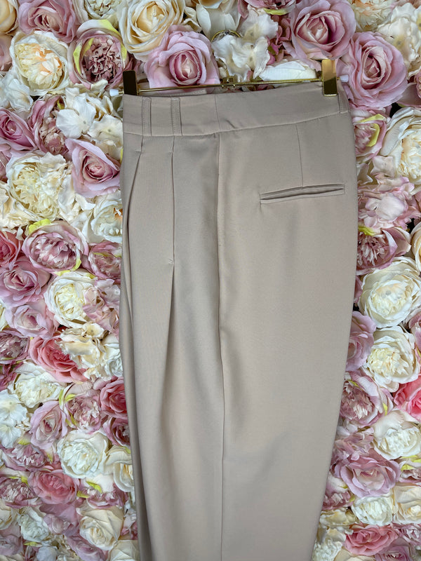 Sovaye Classic Oversized Pants Nude Sz. Estm. S
