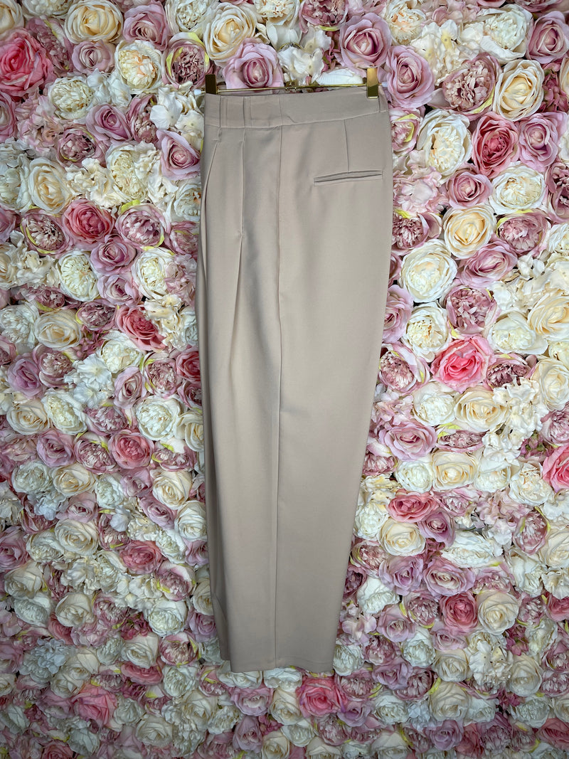 Sovaye Classic Oversized Pants Nude Sz. Estm. S