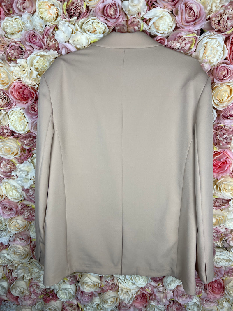 Sovaye Oversized Blazer Nude Sz. Estm. S/M