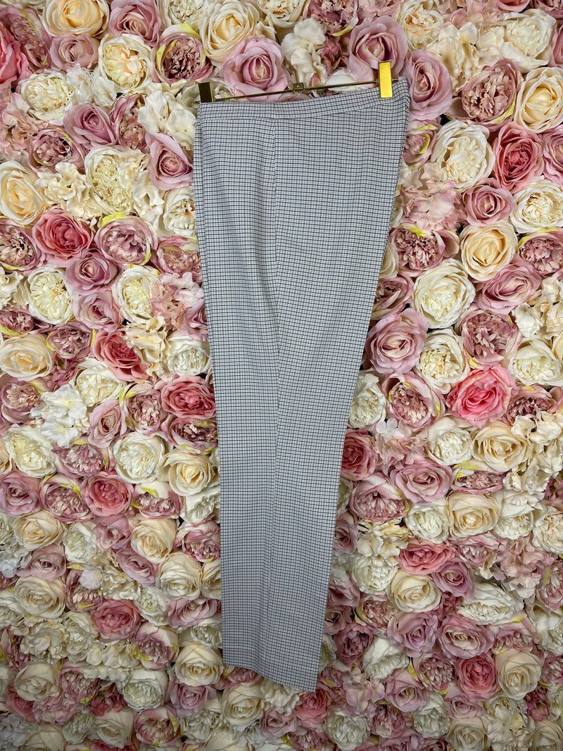 Theory Classic Checked Pants Multi Sz. M