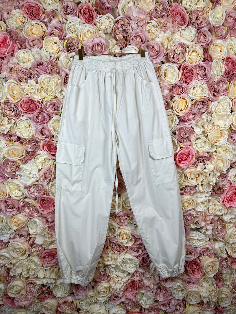 Susy Mix Light Pants Ivory Sz. S