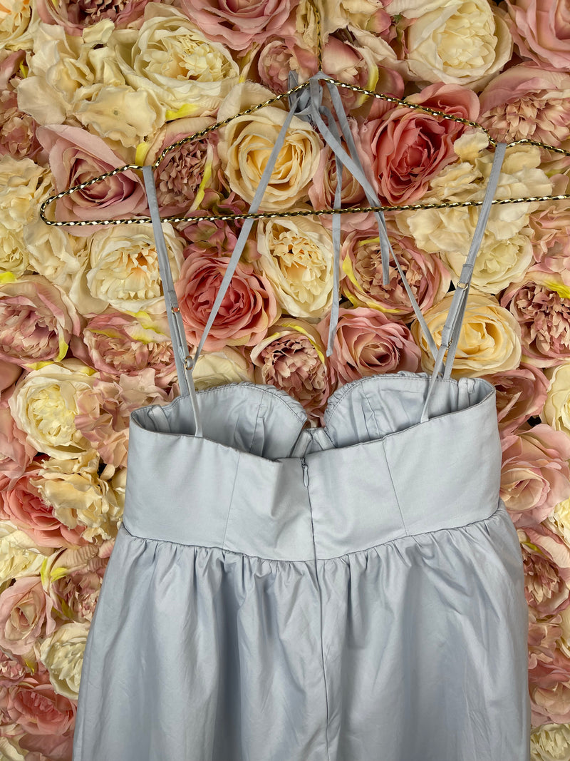 Oh Polly Mini Dress Light Blue Sz. 34 DE