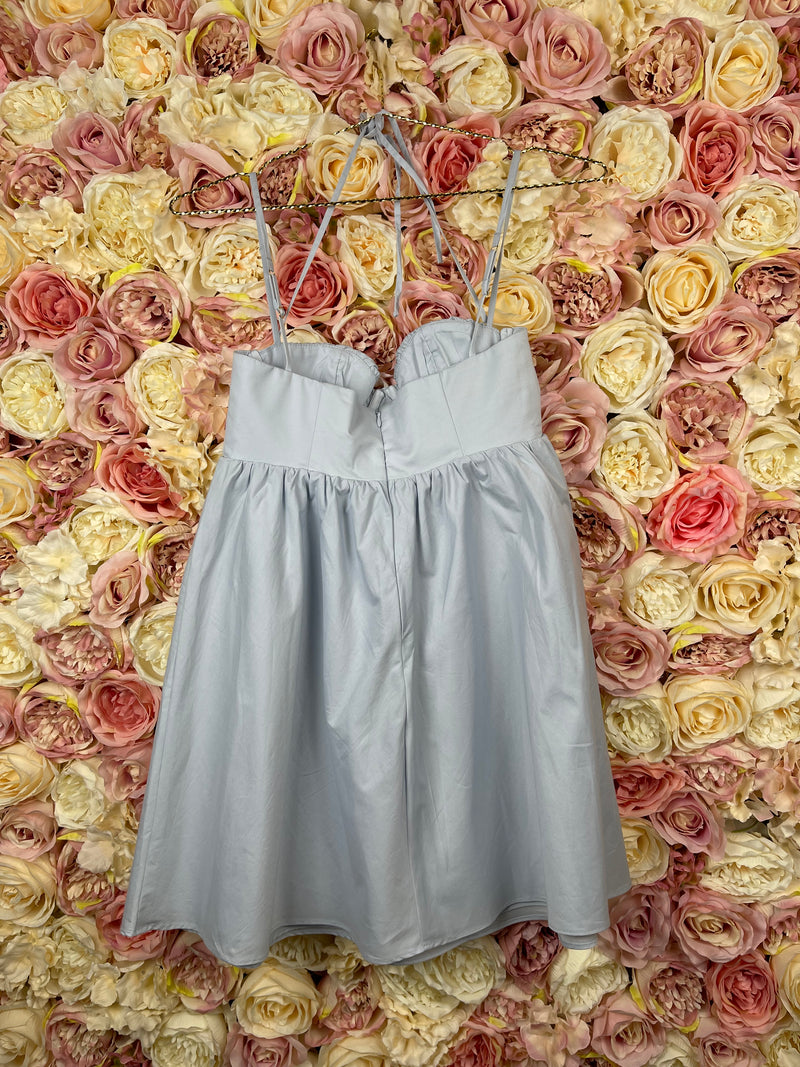 Oh Polly Mini Dress Light Blue Sz. 34 DE