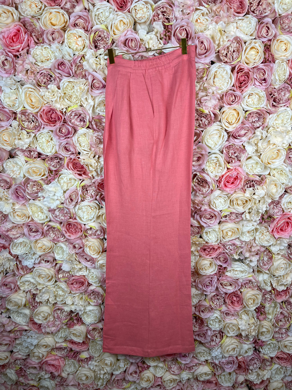 Sleeper Linen Pants Coral Sz. S