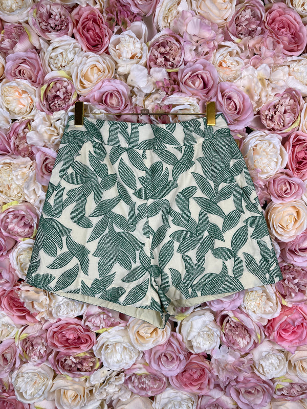 Three Graces Shorts Yellow Green Sz. 36 DE