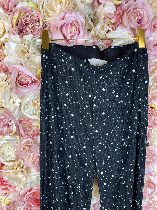 Love Some Fun Sovaye Pants Black with Stars Sz. 36 DE