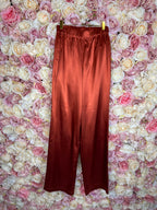 Sovaye Shiny Pants Rust Sz. XS