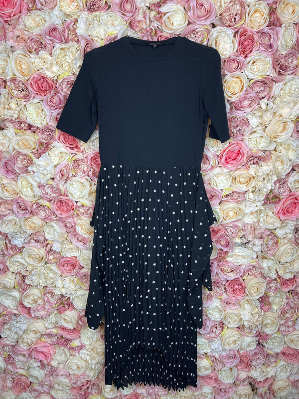 Maje Dress Black White Sz. 38 DE