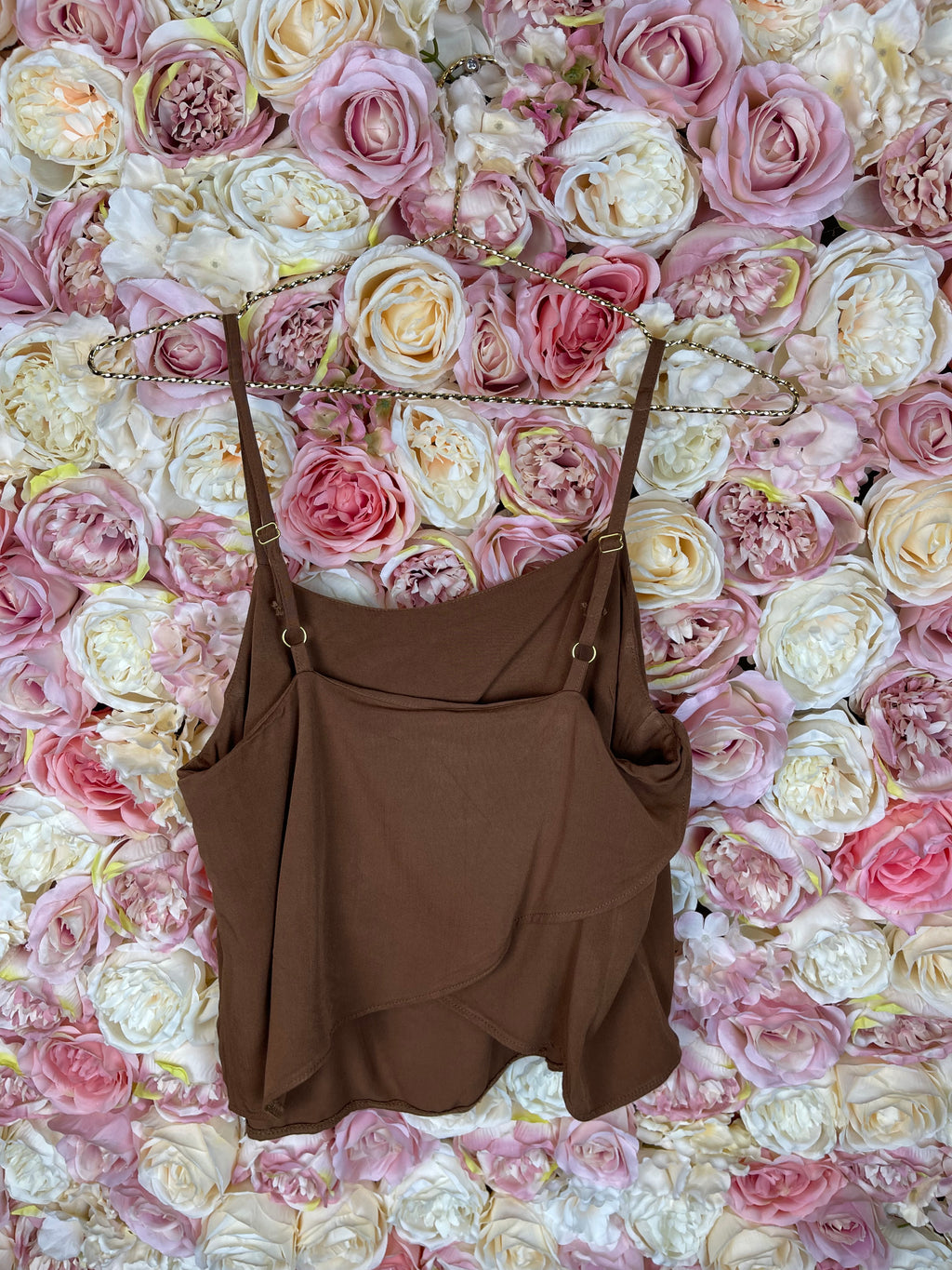 Hannah Lavery Top Camel Sz. M