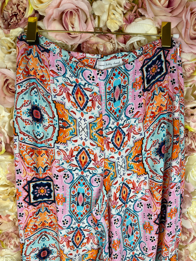 Never Fully Dressed Pants Multi Sz. 34 DE
