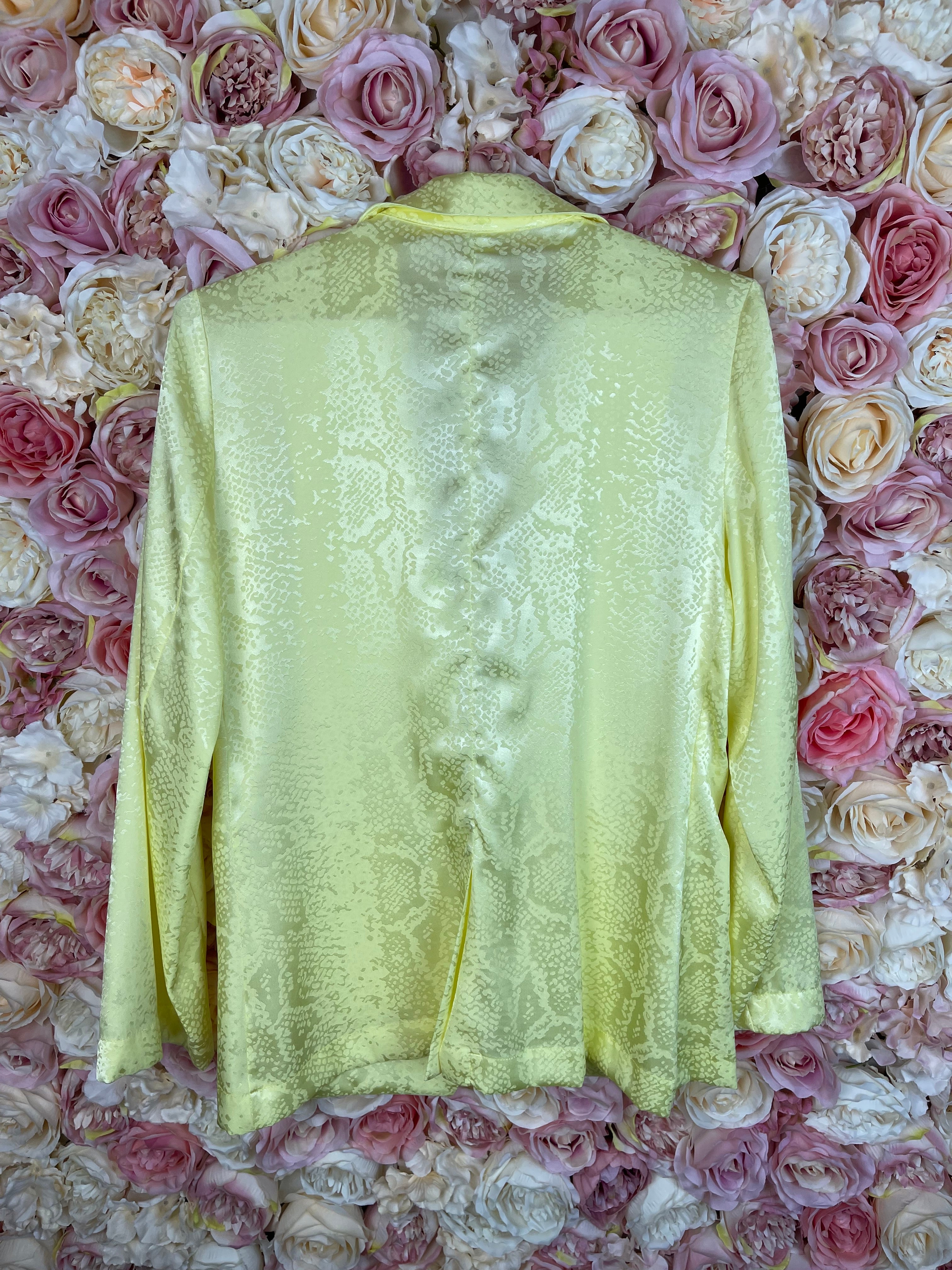 Souvenir Blazer Yellow Sz. M