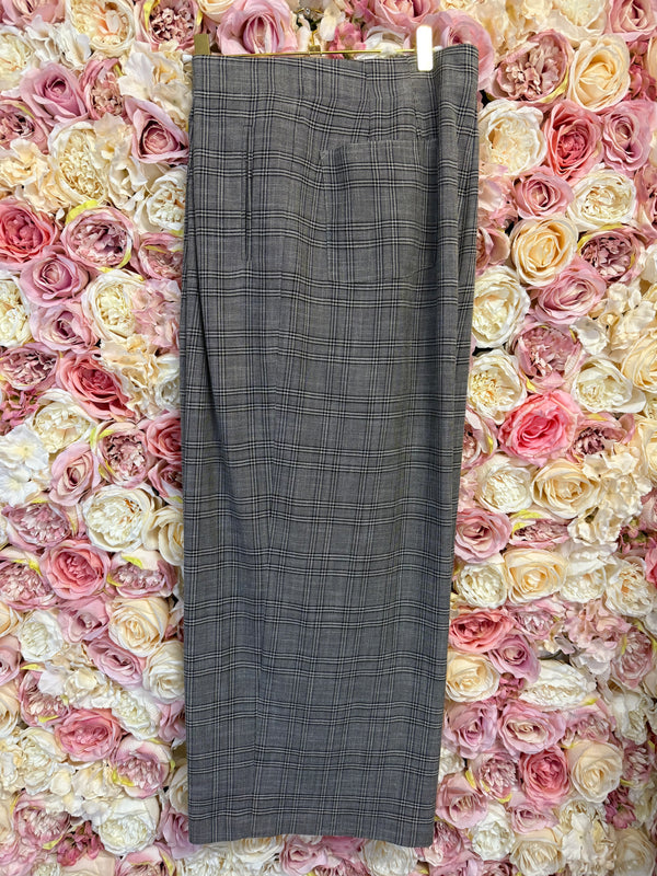 Etro Checked Pants Beige Black Sz. 44 DE